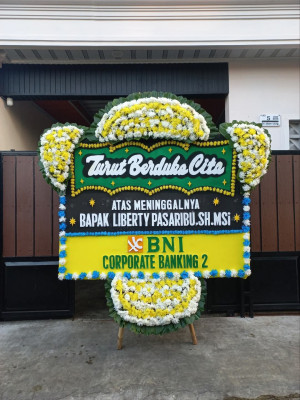 Papan Bunga Duka di Jatisampurna