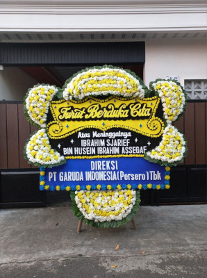 Papan Bunga Duka di Jatisampurna