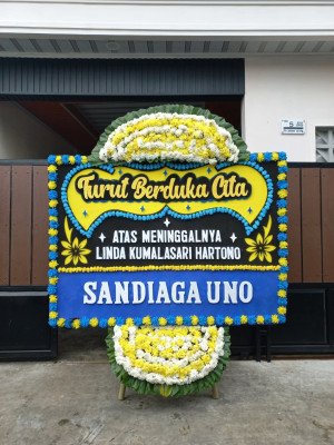 Papan Bunga Duka di Jatisampurna