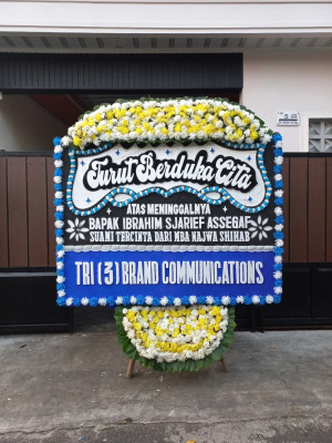 Papan Bunga Duka di Jatisampurna
